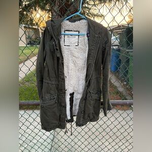 HollisterArmy parka jacket